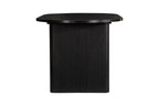 Axel Oval Fluted Dining Table With 2 Chairs And Bench