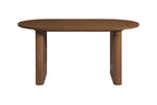 Axel Oval Fluted Dining Table With 2 Chairs And Bench