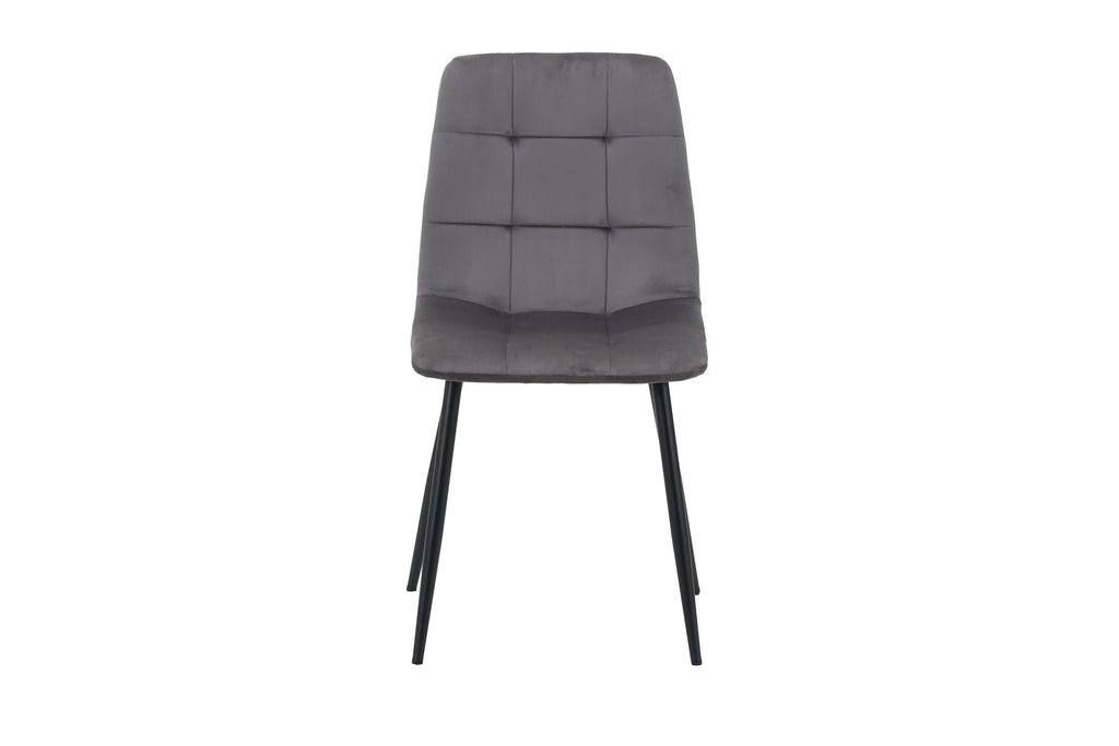 Axel Round Fluted Dining Table with 4 Chairs