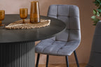 Axel Round Fluted Dining Table
