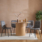 Axel Round Fluted Dining Table