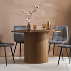 Axel Round Fluted Dining Table