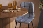 Axel Round Fluted Dining Table