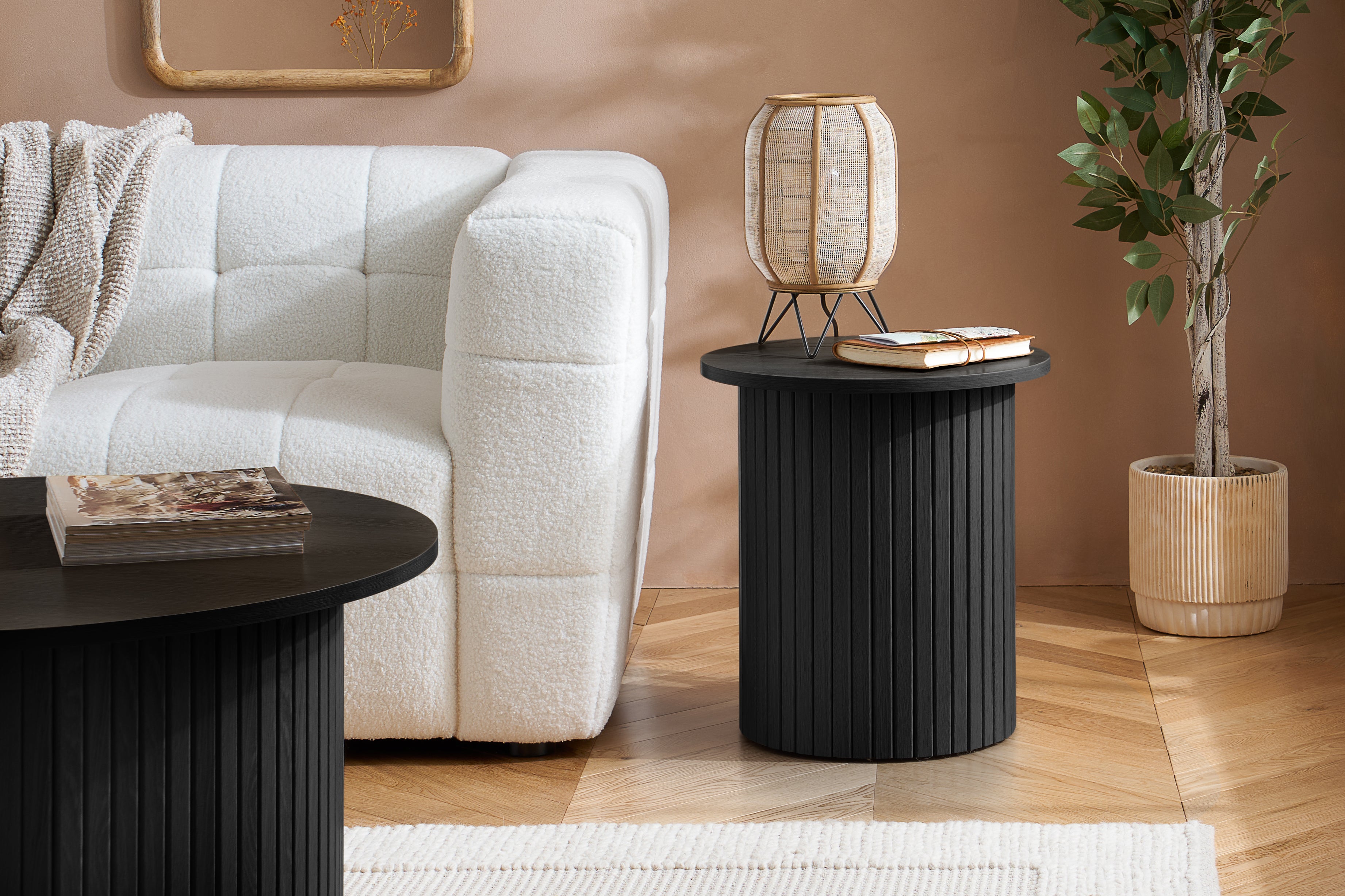 Axel Fluted Side Table