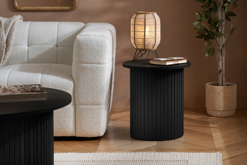 Axel Fluted Side Table