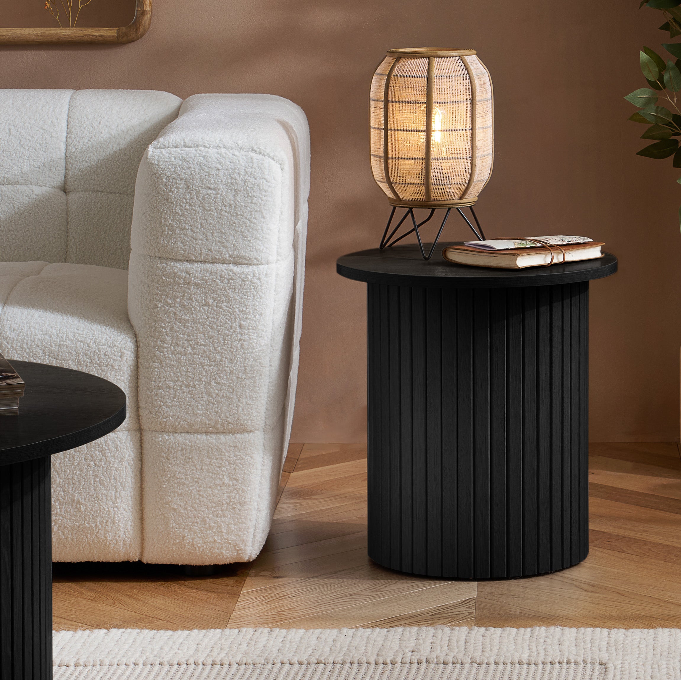 Axel Fluted Side Table