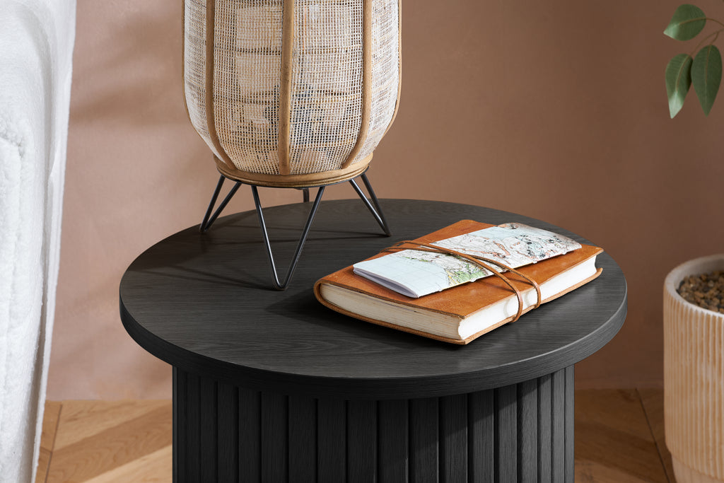 Axel Fluted Side Table