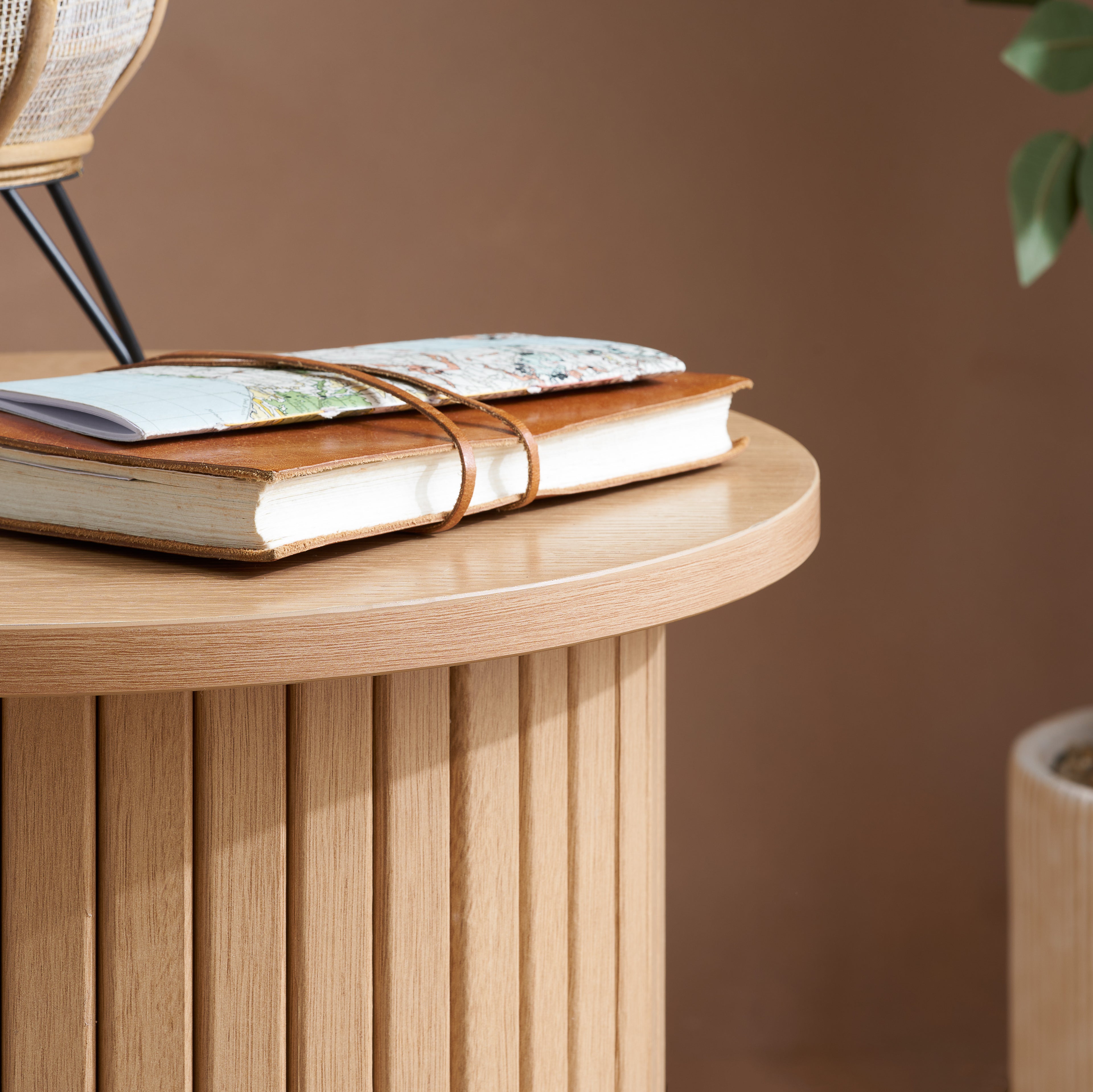 Axel Fluted Side Table