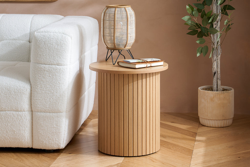 Axel Fluted Side Table