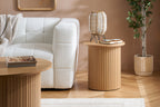 Axel Fluted Side Table