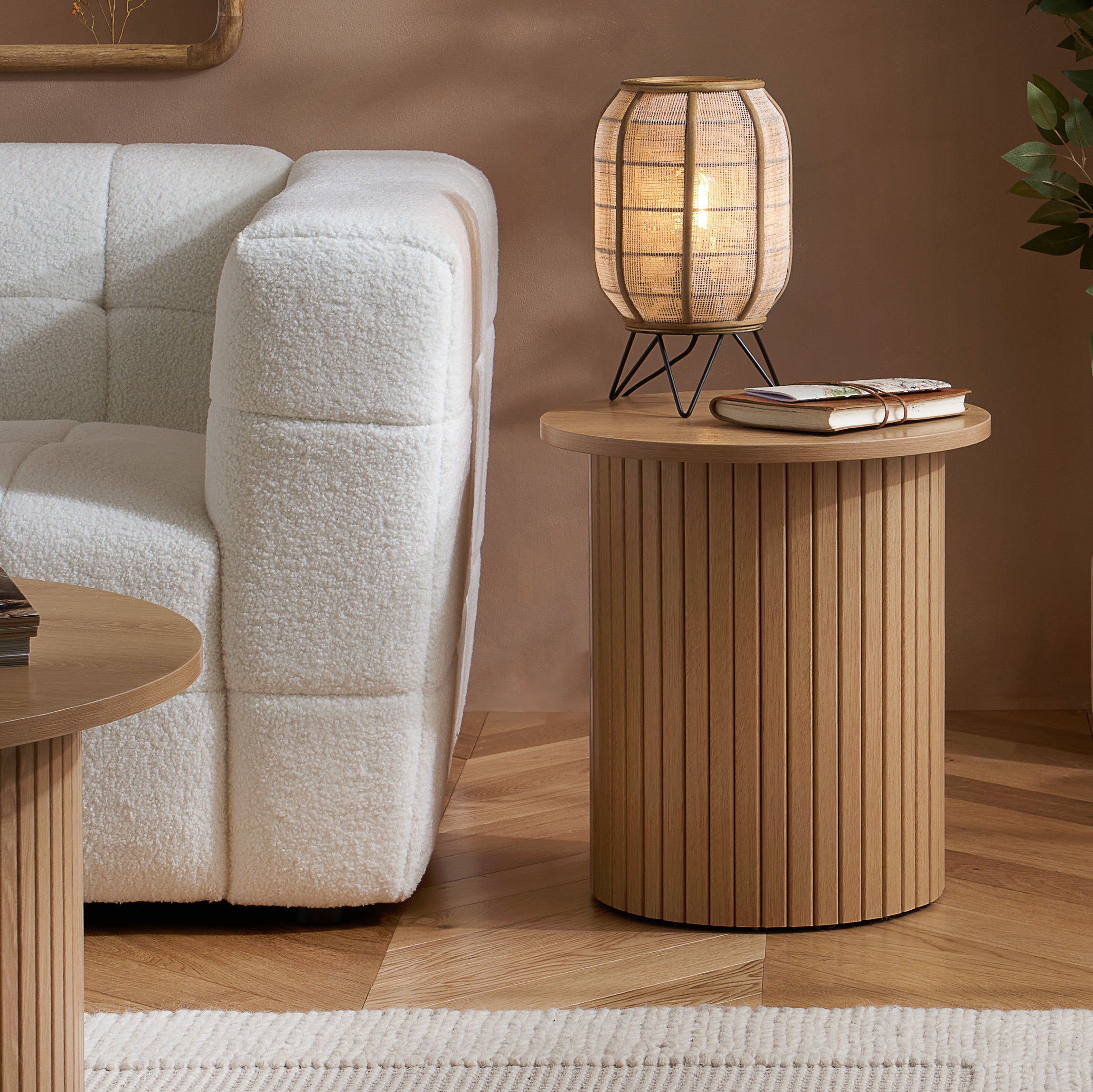 Axel Fluted Side Table