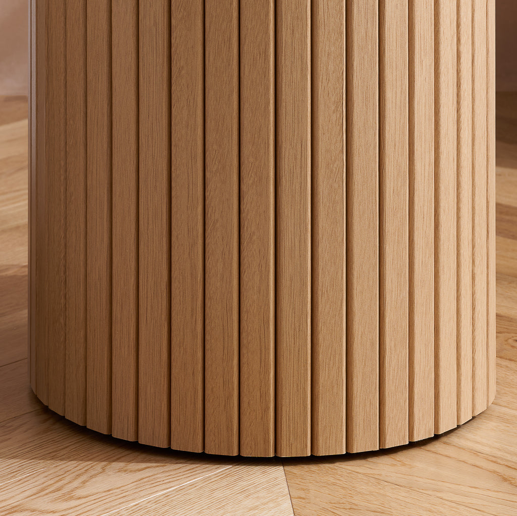 Axel Fluted Side Table