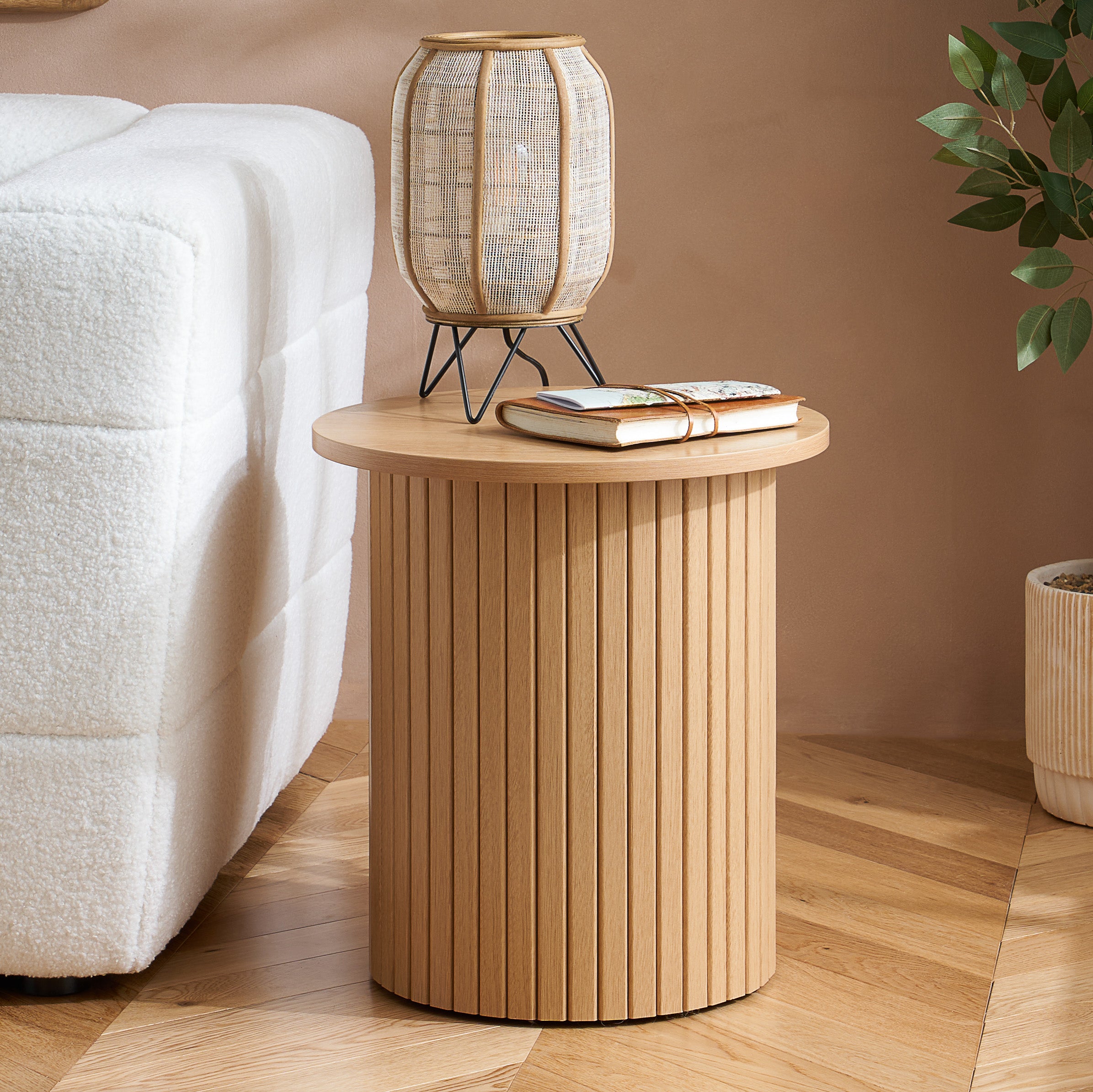 Axel Fluted Side Table