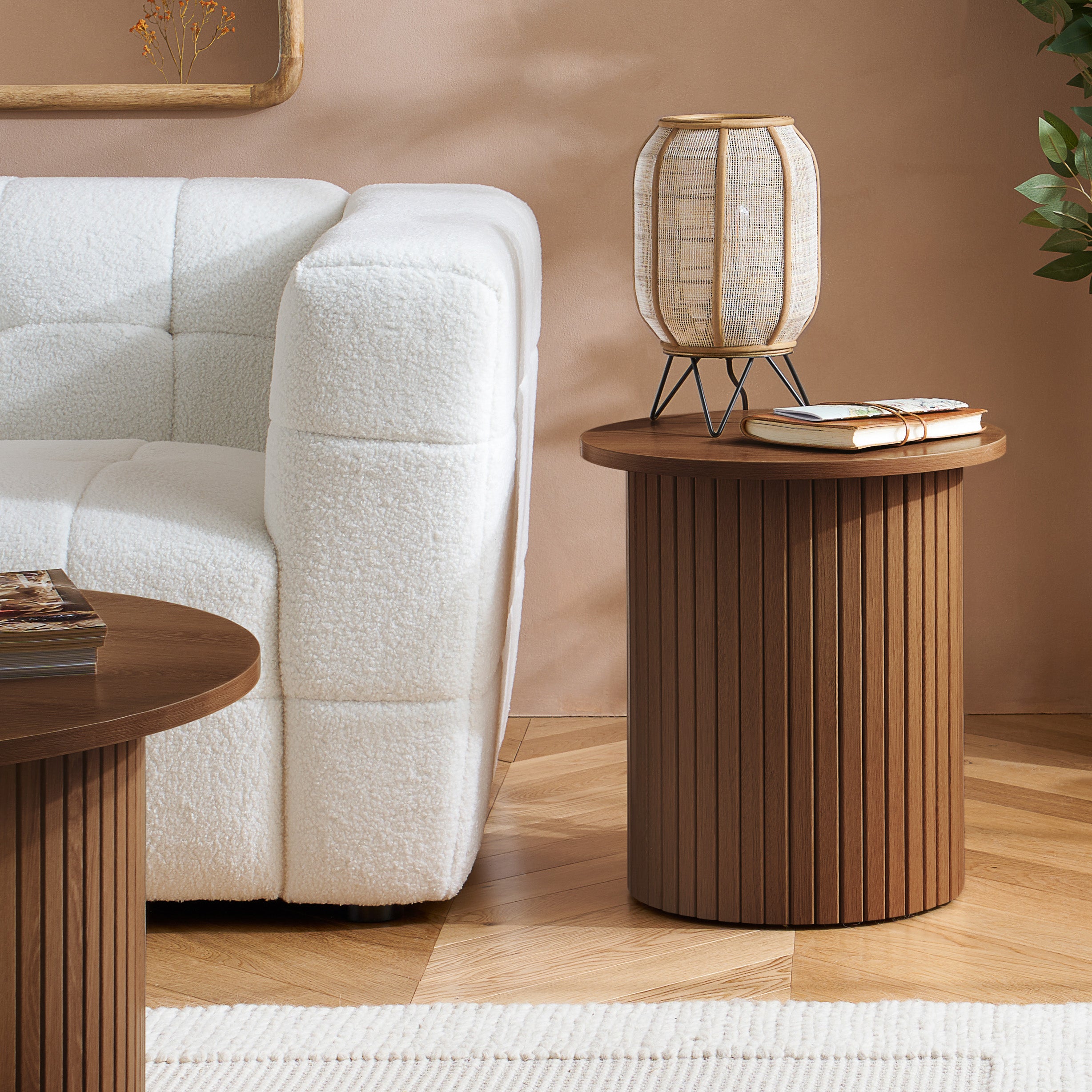 Axel Fluted Side Table
