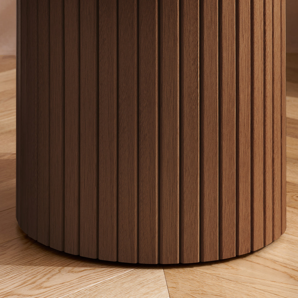 Axel Fluted Side Table