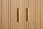 Axel 2 Door 1 Drawer Fluted Wardrobe