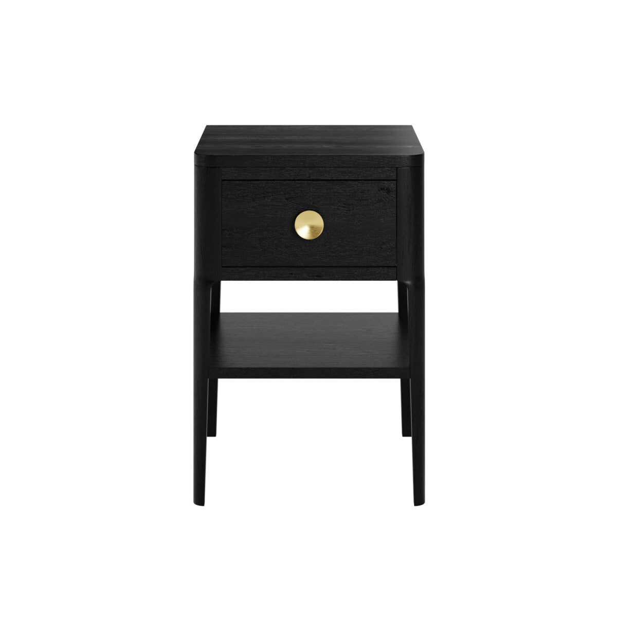 Amelie Bedside Black One Drawer