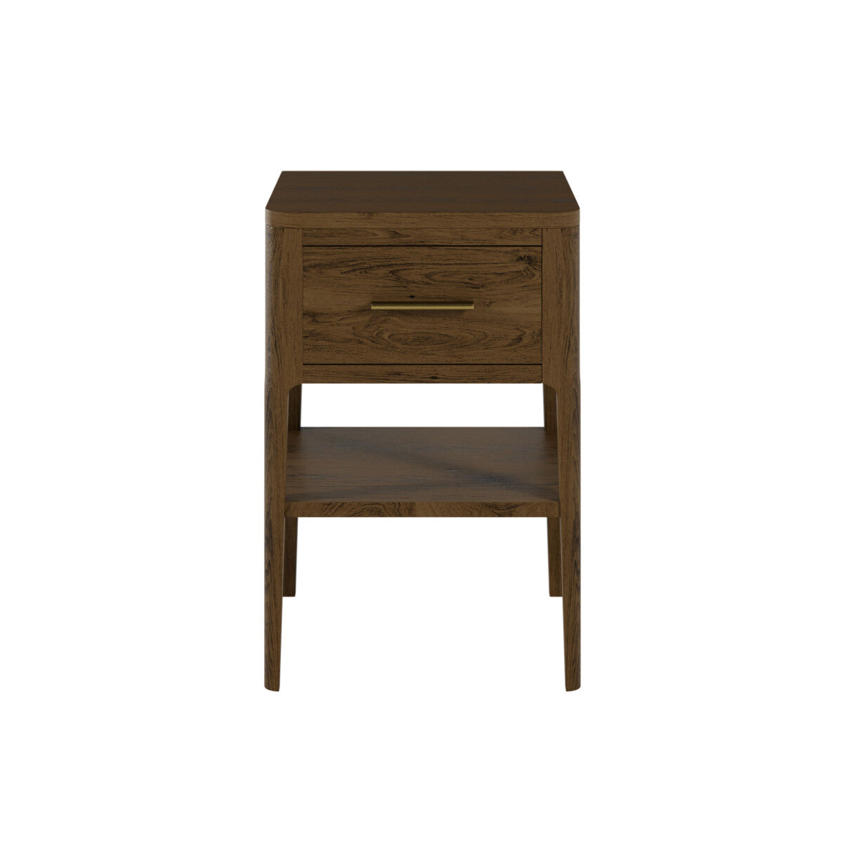 Amelie Bedside Brown one Drawer