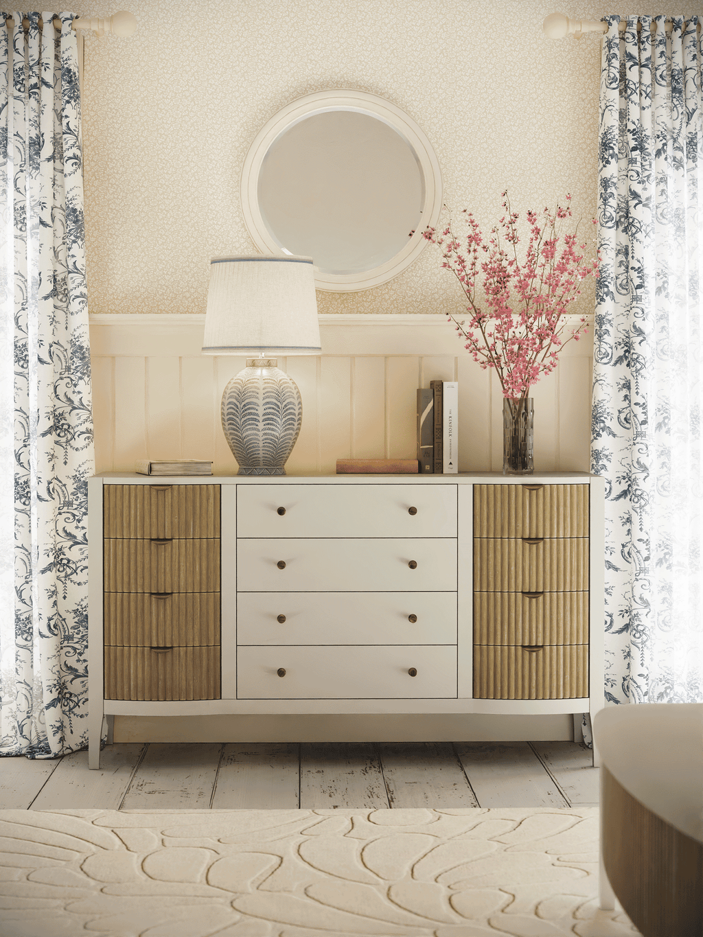 Abbeydale Soft Natural 12 Drawer Chest