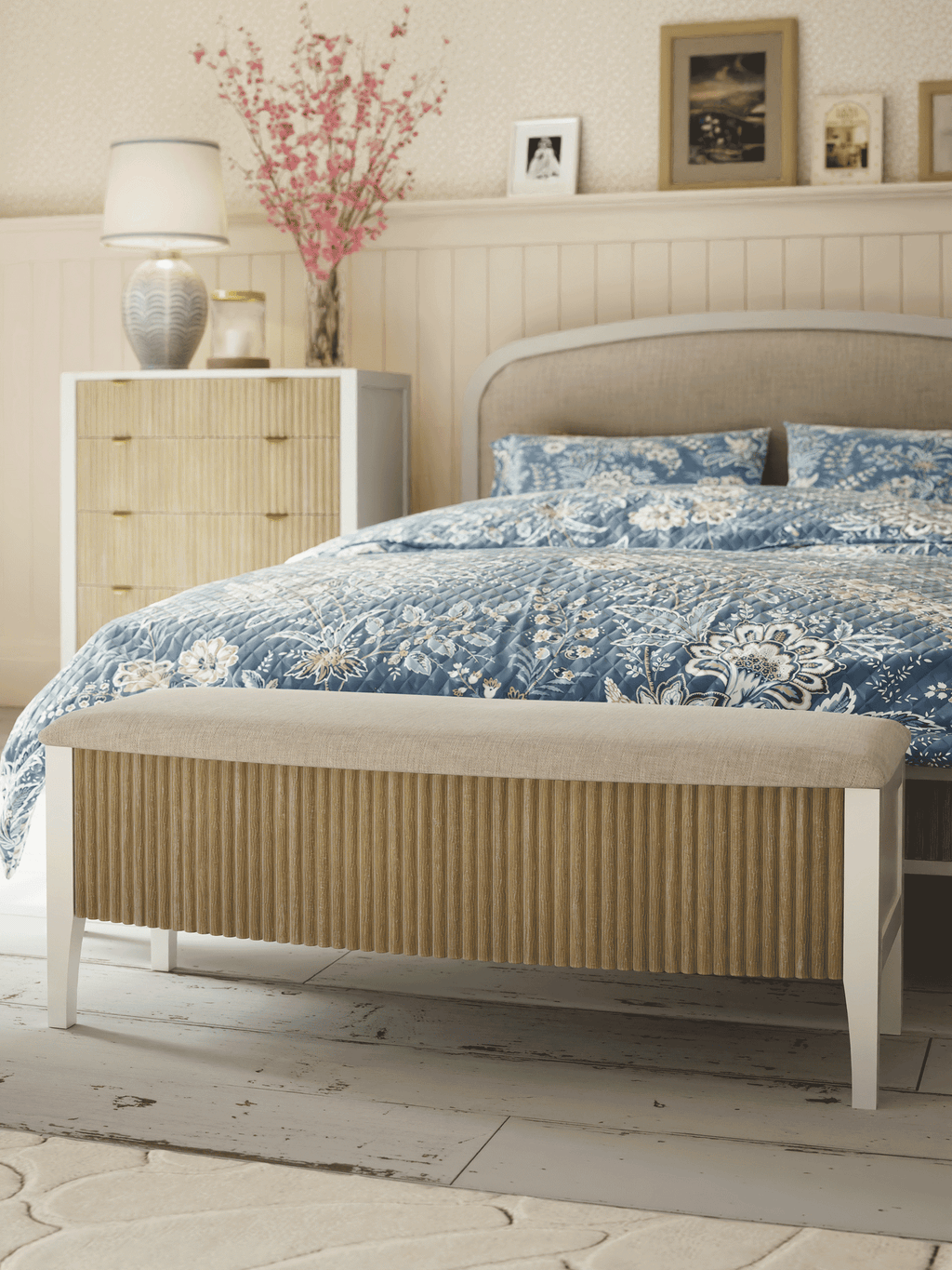 Abbeydale Soft Natural Blanket Box