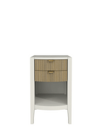 Abbeydale Soft Natural 2 Drawer Bedside Table