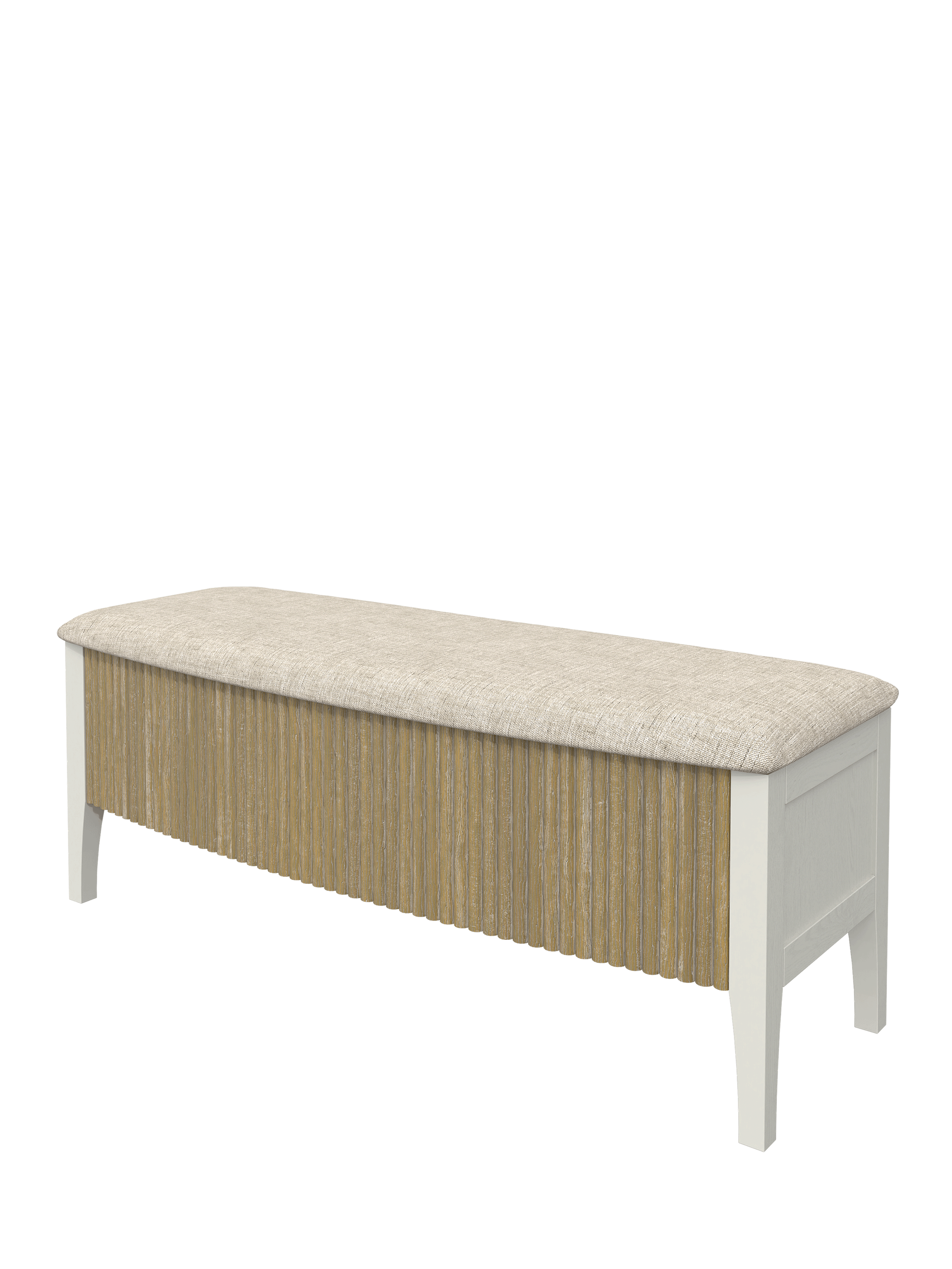 Abbeydale Soft Natural Blanket Box