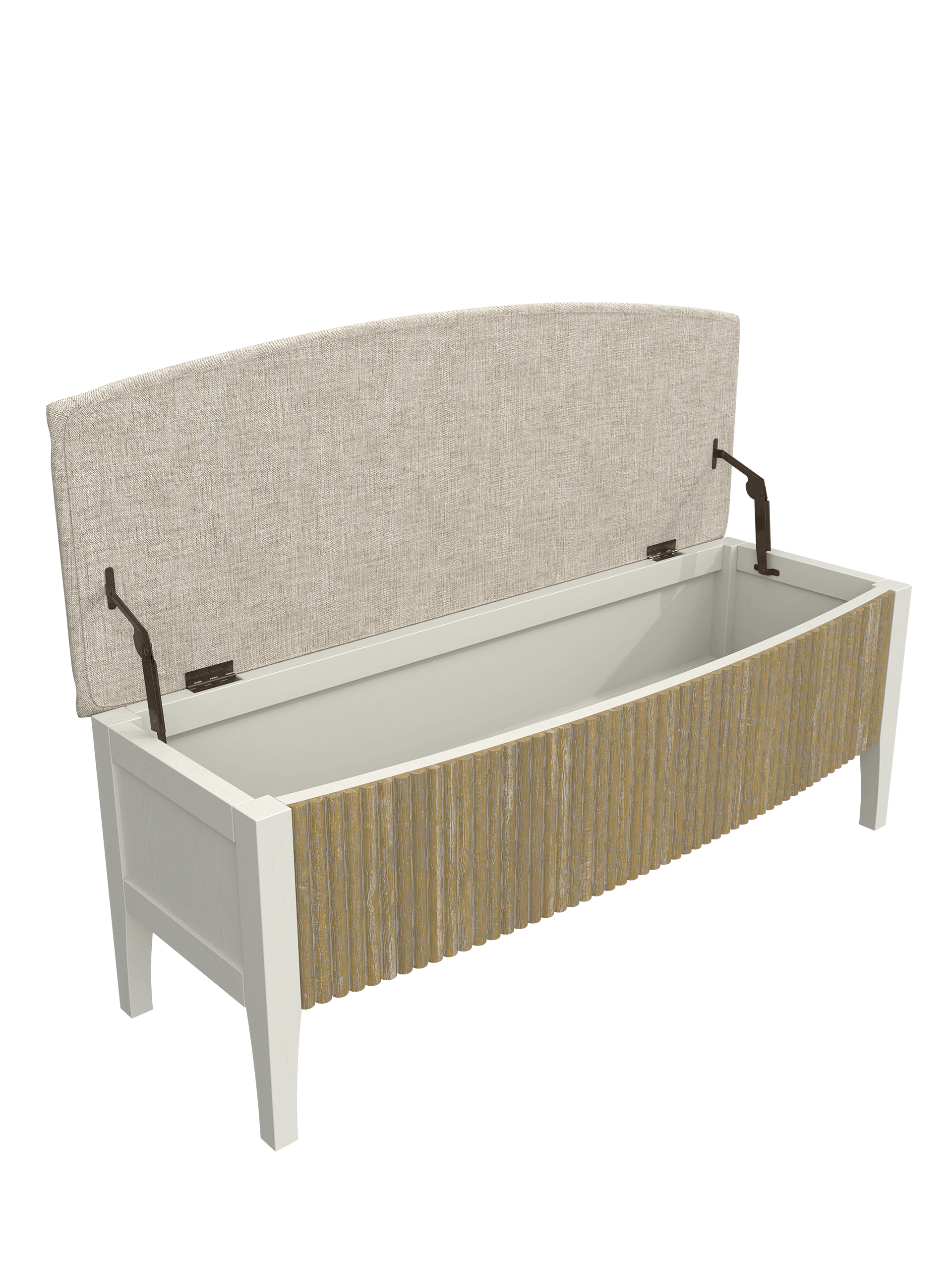 Abbeydale Soft Natural Blanket Box