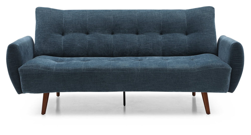Eryx Navy Chenille Alex Sofa Bed
