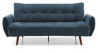 Eryx Navy Chenille Alex Sofa Bed