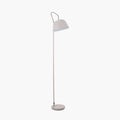 Amalie Grey Metal Retro Task Floor Lamp