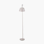 Amalie Grey Metal Retro Task Floor Lamp
