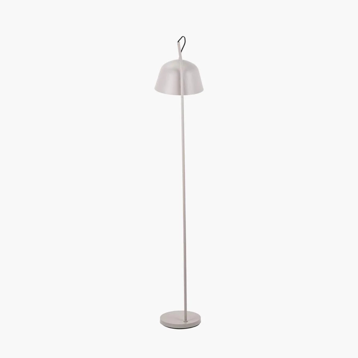 Amalie Grey Metal Retro Task Floor Lamp