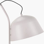 Amalie Grey Metal Retro Task Floor Lamp