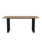 ANTIBES RUSSET BLACK DINING TABLE