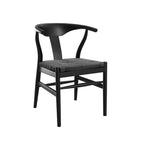 ARIES BLACK DINING CHAIR (Set Of 2)