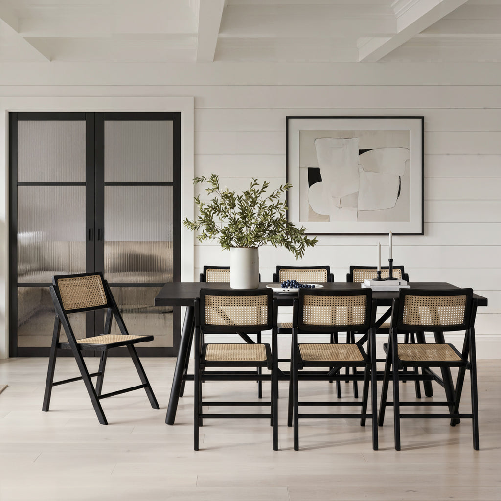 Ashton Black Foldable Dining Chair