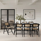 Ashton Black Foldable Dining Chair