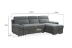 Astra Sofabed Grey