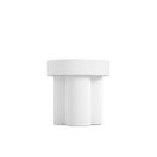 ASTRID WHITE SIDE TABLE