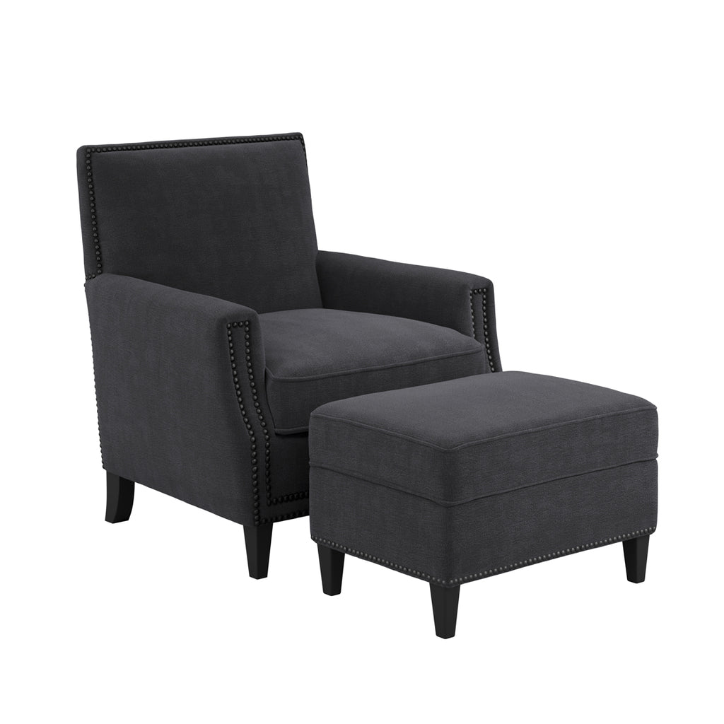ATTICUS ANTHRACITE CHAIR