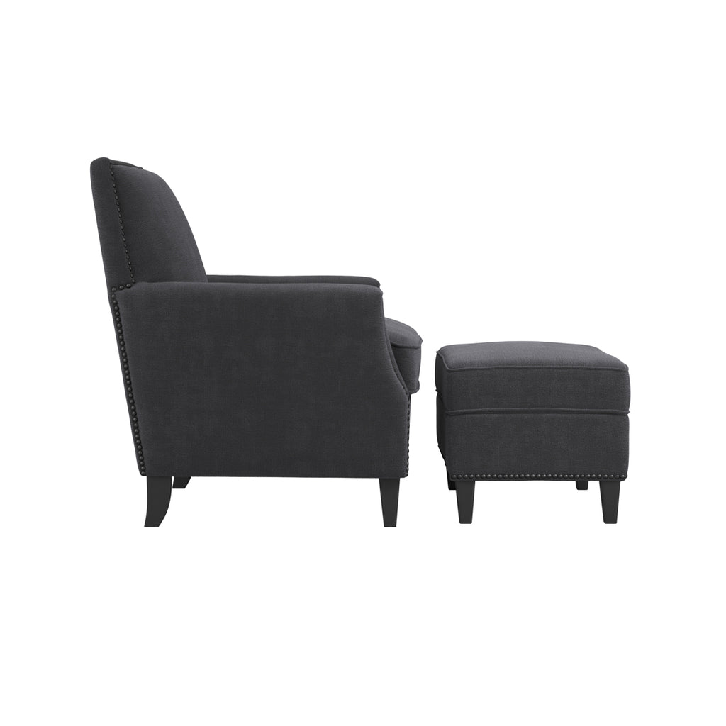 ATTICUS ANTHRACITE CHAIR