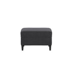 ATTICUS ANTHRACITE FOOTSTOOL