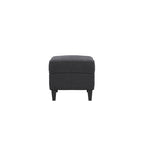 ATTICUS ANTHRACITE FOOTSTOOL