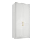 AUSTEN WHITE 2 DOOR WARDROBE