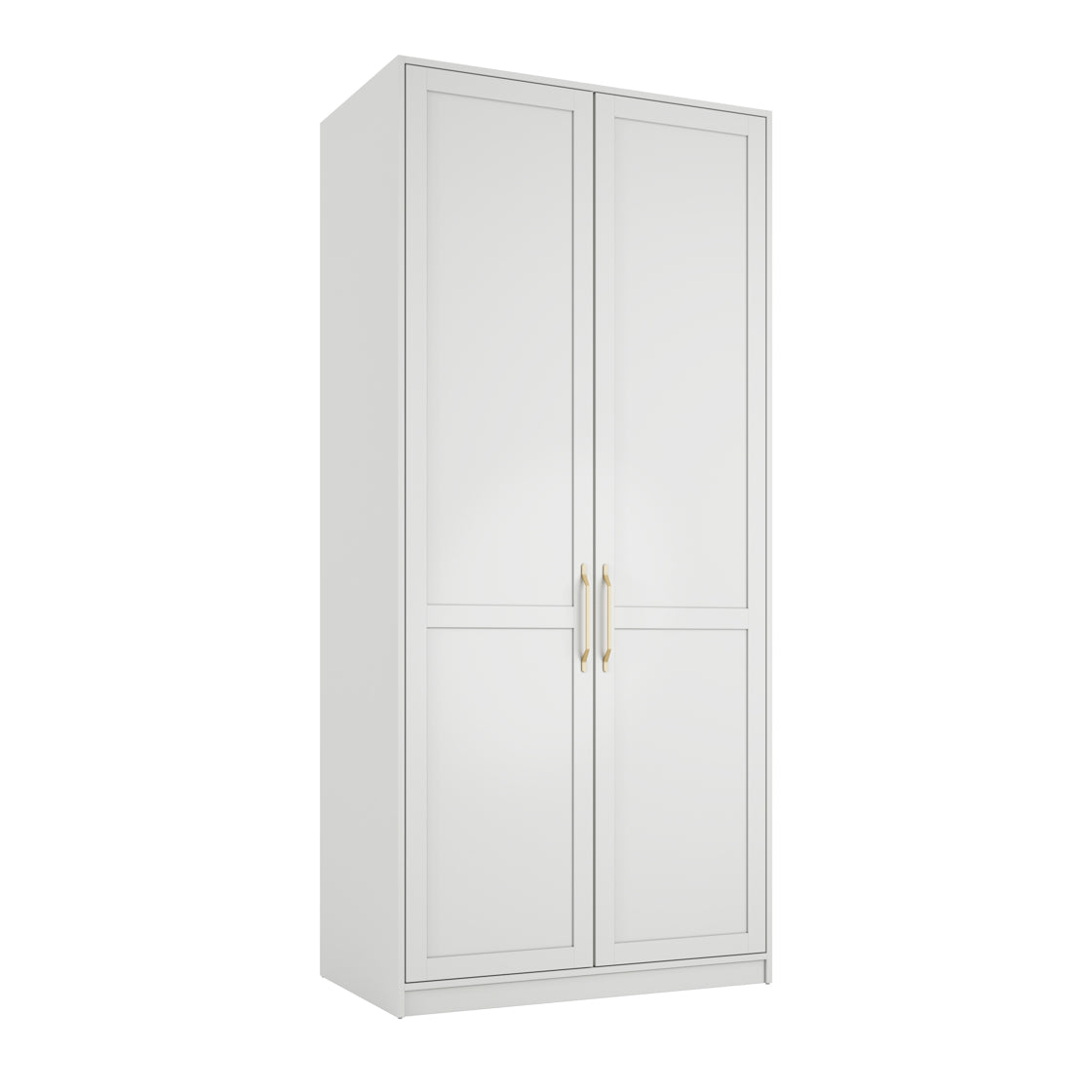 AUSTEN WHITE 2 DOOR WARDROBE
