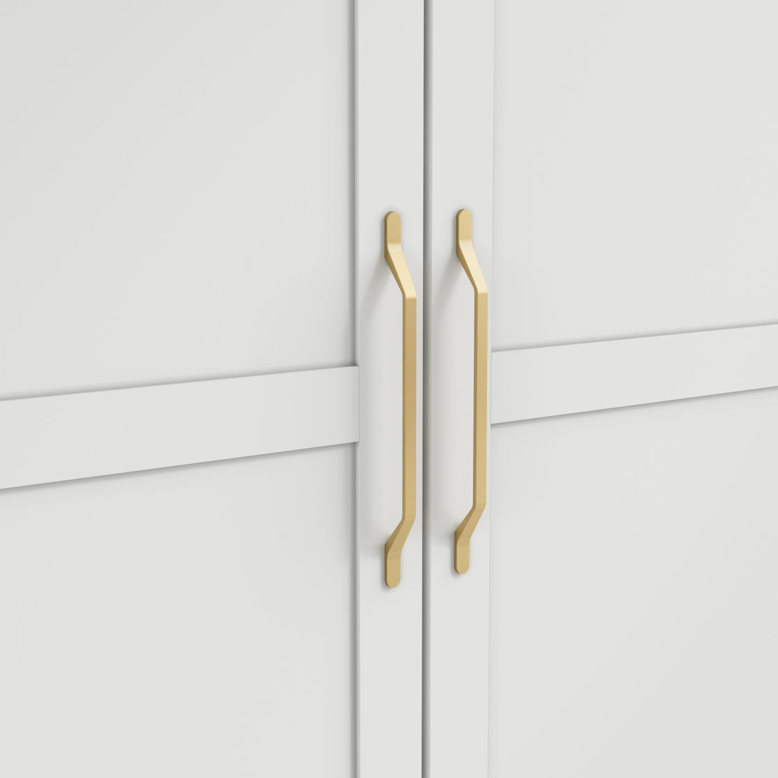 AUSTEN WHITE 2 DOOR WARDROBE