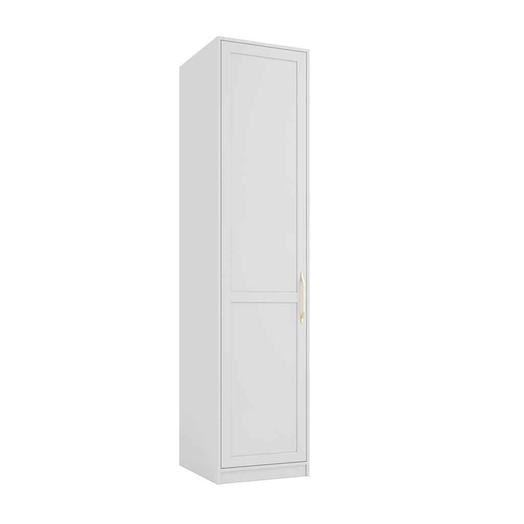 AUSTEN WHITE 1 DOOR WARDROBE