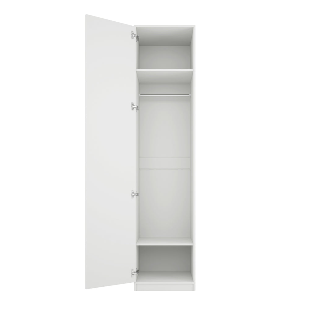 AUSTEN WHITE 1 DOOR WARDROBE