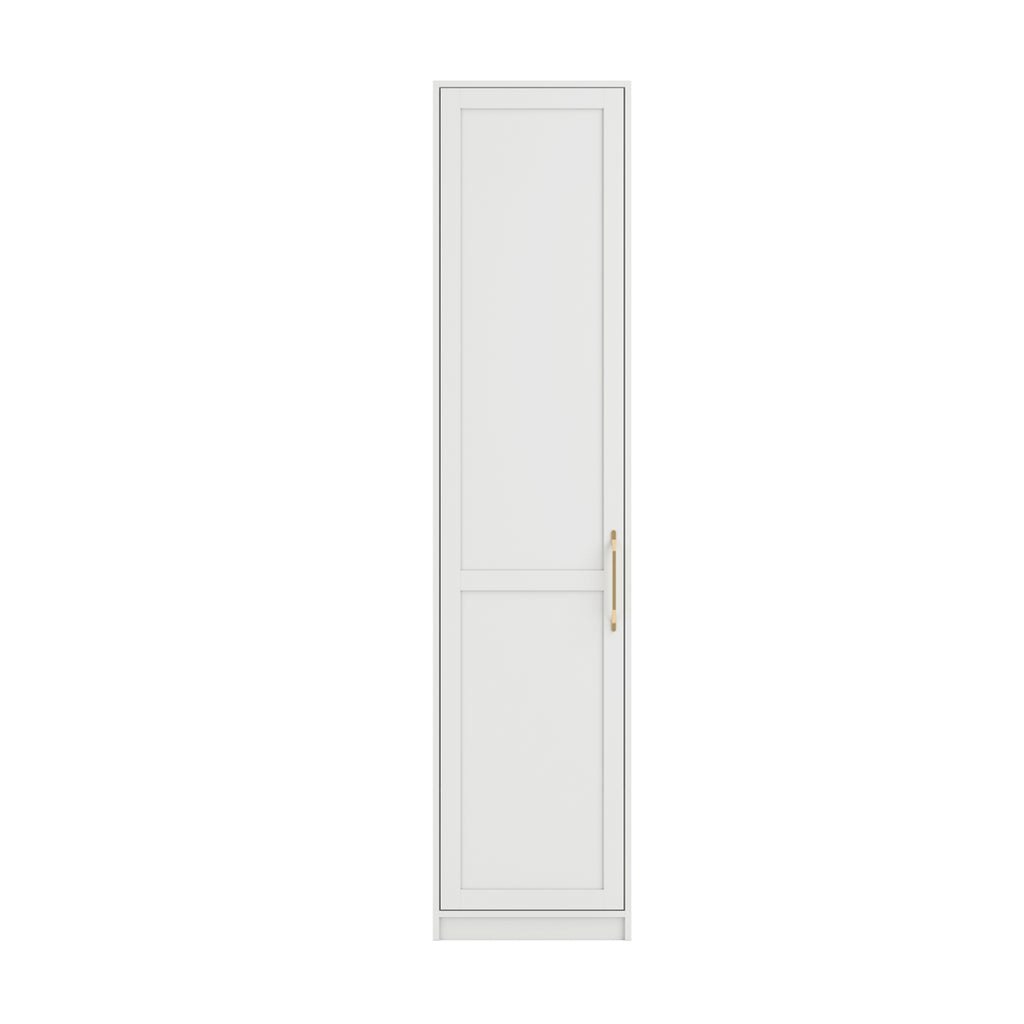 AUSTEN WHITE 1 DOOR WARDROBE