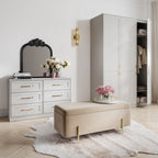 AUSTEN WHITE 2 DOOR WARDROBE